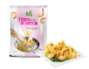 Image of Fried Prawn Wanton 300g/pack (sold per pack) from Supplybunny.com