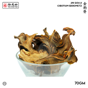 Image of YCH Herbs 金狗脊 Cibotium Barometz / Jin Gou Ji (70g/pack) (Sold per Pack) from Supplybunny.com