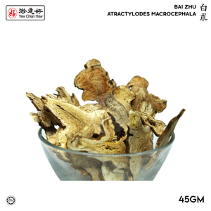 Image of YCH Herbs 白朮 Bai Zhu / Atractylodes Macrocephala (45g/pack) (Sold per Pack) from Supplybunny.com