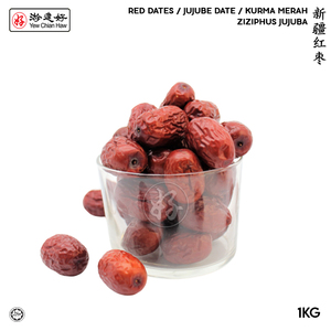 Image of YCH Herbs 精選新疆红枣袋裝 Red Dates / Jujube Date / Kurma Merah M Size (160g/pack) (Sold per Pack) from Supplybunny.com