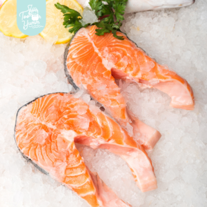 Image of Norwegian Frozen Salmon Steak Cut 挪威三文鱼 4-5kg per fish (Sold Per Fish) from Supplybunny.com