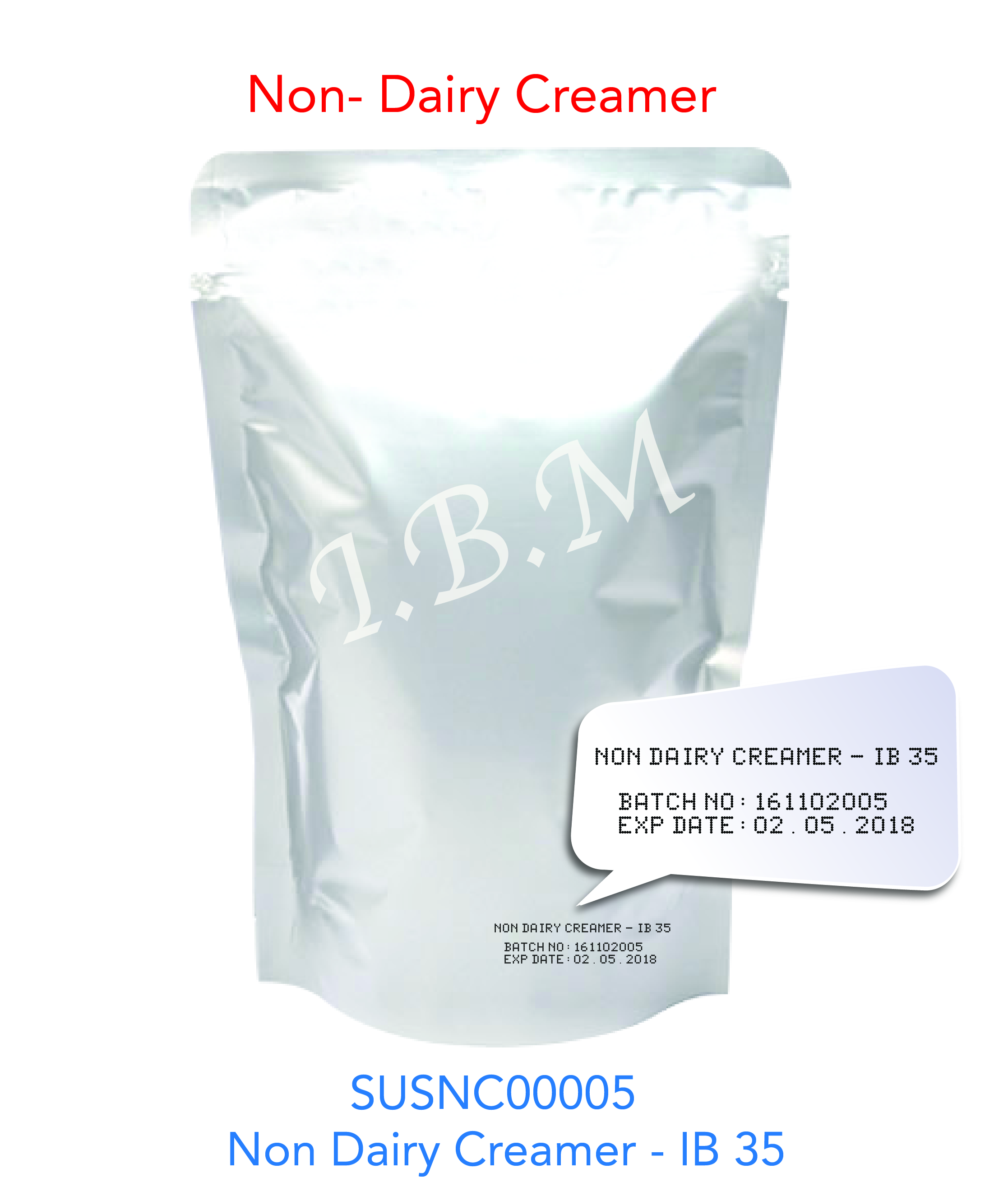 NonDairy Creamer IB 35 1kg/bag (sold per bag) — HORECA Suppliers