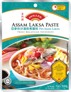 Image of DOLLEE Assam Laksa Paste 200gm/pack ( 12 packs per carton ) GBA P.Code: DOL1007 from Supplybunny.com
