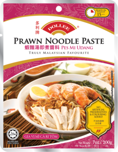 Image of DOLLEE Prawn Noodle Paste 200gm/pack ( 12 packs per carton ) GBA P.Code: DOL1004 from Supplybunny.com