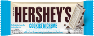 Image of HERSHEY'S Bar Cookies N Crème 40gm/pack ( 24 packs per carton ) GBA P.Code: HS11006 from Supplybunny.com