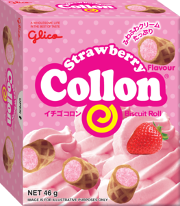Image of COLLON Strawberry 46gm/pack (10 packs per carton) GBA P.Code: CLN0002 from Supplybunny.com