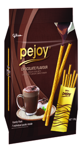 Image of PEJOY Chocolate 126gm/pack ( 5 packs per carton ) GBA P.Code: PEJ1001 from Supplybunny.com