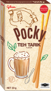 Image of POCKY Teh Tarik 33gm/pack ( 10 packs per carton ) GBA P.Code: PKY0010 from Supplybunny.com