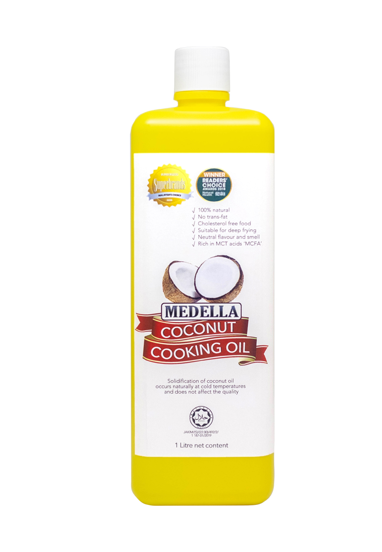 Medella Coconut Cooking Oil 1.0L per bottle (Sold Per Bottle) — HORECA