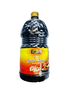 Image of Emas Kicap Lemak Manis 2kg Emas Premium Sweet Soy Sauce 2kg (6 bottles per carton) from Supplybunny.com