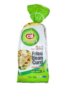 Image of CB Fried Bean Curd Fuzok Thin (50 pieces) (sold per pack) from Supplybunny.com