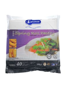 Image of Fusipim Plain Spring Roll Pastry 8.5' 500g (sold per pack) from Supplybunny.com