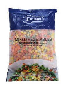 Image of Fusipim Mix Vegetable 1kg (sold per pack) from Supplybunny.com