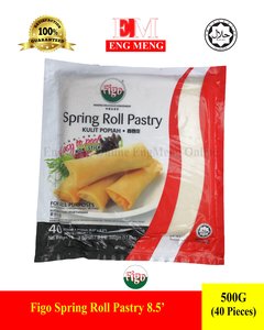 Image of Figo Spring Roll Pastry 8.5' (20 packs per carton) from Supplybunny.com