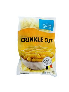 Image of gud Crinkle Cut 1kg (sold per pack) from Supplybunny.com