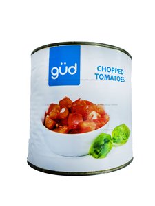 Image of gUD Chopped Tomatoes 2.55kg (6 tins per carton) from Supplybunny.com