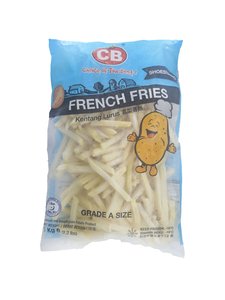 Image of CB French Fries Shoestring 1kg (10 packs per carton) from Supplybunny.com