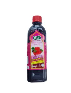 Image of HLT Strawberry Syrup 450ML (24 bottles per carton) from Supplybunny.com