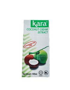 Image of Kara Coconut Cream Extract 1 Liter (12 packs per carton) from Supplybunny.com