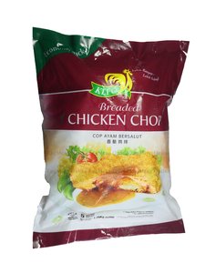 Image of KLFC Breaded Chicken Chop 5 pieces 1.25kg (6 packs per carton) from Supplybunny.com