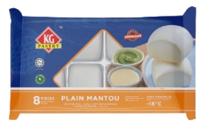 Image of KG Plain Mantou 400g (8 pieces) (sold per pack) from Supplybunny.com
