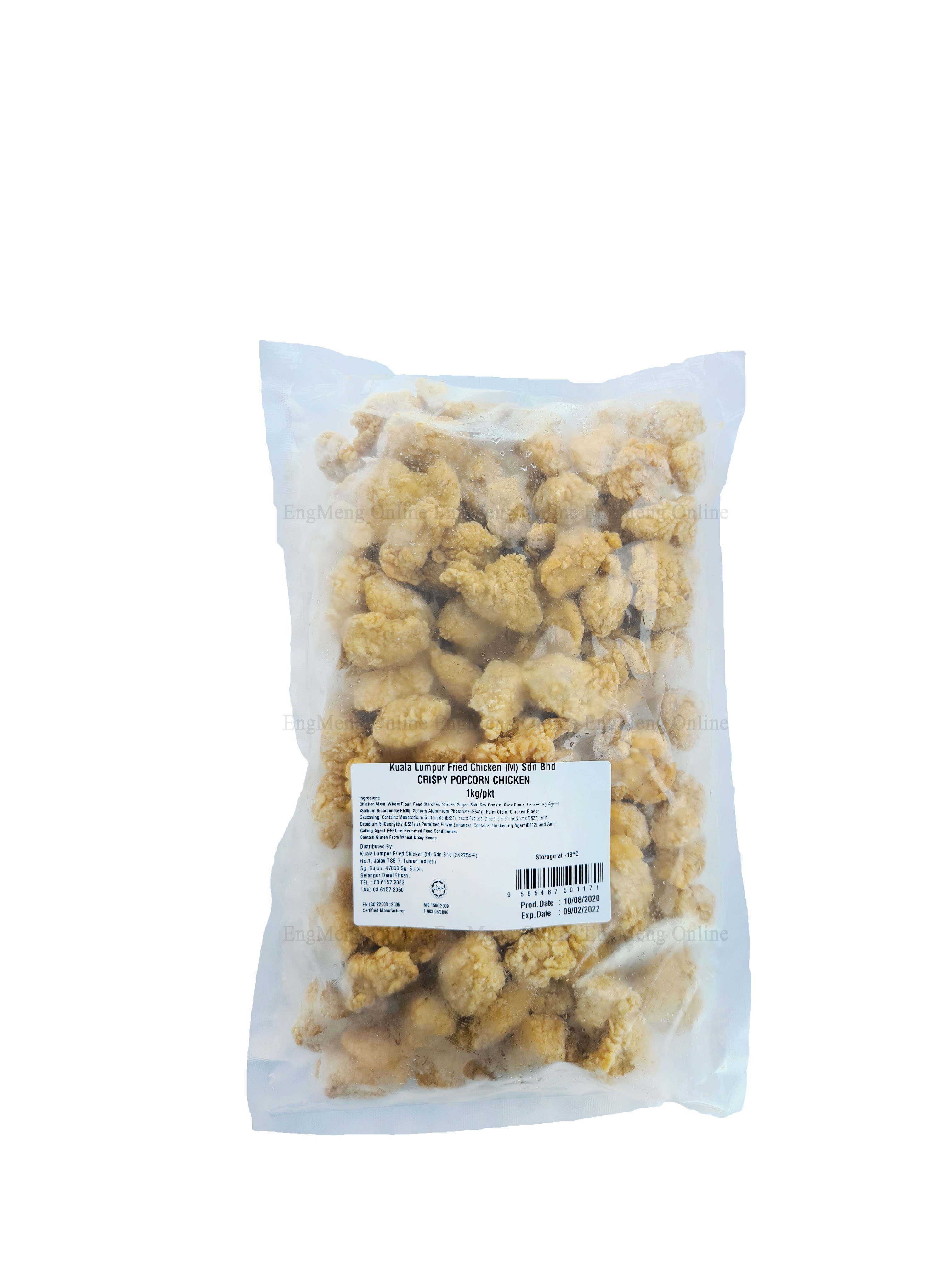 KLFC Crispy Popcorn Chicken 1KG (Sold Per Pack) u2014 HORECA Suppliers