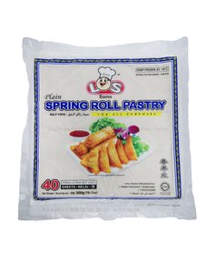 Image of LS Lian Seng Spring Roll Pastry 8.5' (40 pieces) (20 packs per carton) from Supplybunny.com