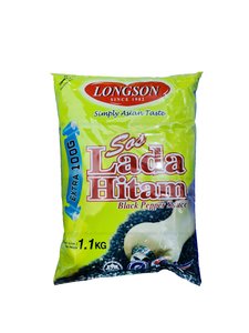 Image of Longson Black Pepper Sauce 1kg (sold per pack) from Supplybunny.com