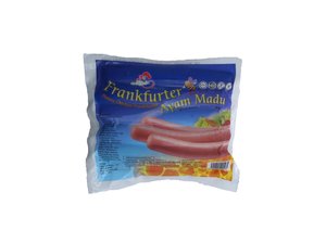 Image of Likes Honey Chicken Frankfurter 300g (10 pieces) (32 packs per carton) from Supplybunny.com