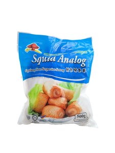Image of Mushroom Squid Analog 鱿鱼卷 500g (20 packs per carton) from Supplybunny.com