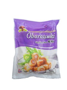 Image of Mushroom's Oborotsuki 蘑菇牌蟹柳卷 500g (20 packs per carton) from Supplybunny.com