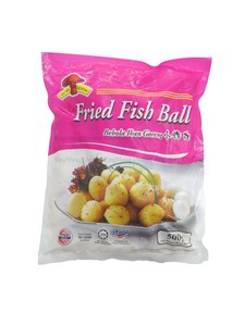 Image of Mushroom Fried fish ball （S size） 小炸丸 500g (20 packs per carton) from Supplybunny.com