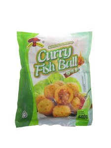 Image of Mushroom's Curry Fish Ball 咖喱鱼丸 500g (sold per pack) from Supplybunny.com