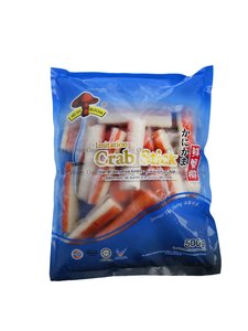 Image of Mushroom's Imitation Crab Stick 蟹柳 500g (24 packs per carton) from Supplybunny.com