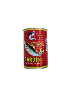 Image of Nazri Sardin in Tomato Sauce 425g (24 tins per carton) from Supplybunny.com