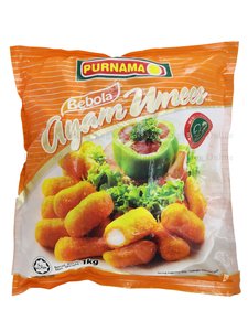 Image of Purnama Chicken Umees 1kg (12 packs per carton) from Supplybunny.com