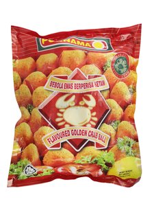 Image of Purnama golden Crab Ball 1kg (12 packs per carton) from Supplybunny.com