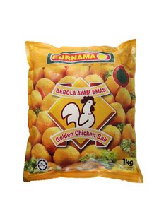 Image of Purnama golden Chicken Ball 1 kg (sold per pack) from Supplybunny.com
