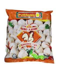 Image of Purnama Chicken Ball 1kg (sold per pack) from Supplybunny.com
