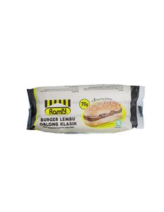 Image of Ramly Burger Beef Oblong Classic 70g (sold per pack) from Supplybunny.com