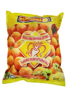 Image of Purnama golden Cuttlefish Ball 1kg (12 packs per carton) from Supplybunny.com