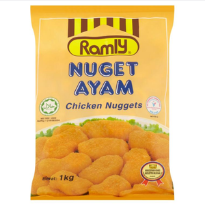 Image of Ramly Chicken Nuggets 1000g (12 packs per carton) from Supplybunny.com