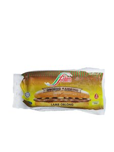 Image of Salim Lamb Burger Oblong 500g (5 pieces) (sold per pack) from Supplybunny.com