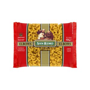 Image of San Remo Elbows 500g (sold per pack) from Supplybunny.com