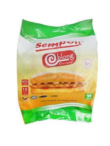 Image of Sempoi Lamb Burger Oblong 1kg (10 pieces) (sold per pack) from Supplybunny.com