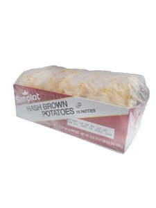 Image of Simplot Hash Brown Potatoes Patties 10 pieces (sold per pack) from Supplybunny.com