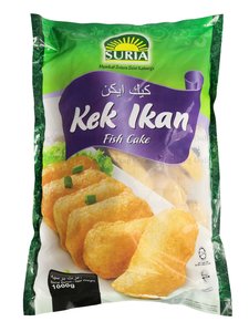 Image of Suria Fried Fish Cake 1kg (sold per pack) from Supplybunny.com