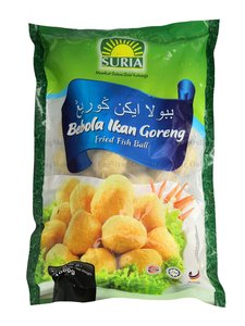 Image of Suria Fried Fish Ball 1kg (sold per pack) from Supplybunny.com