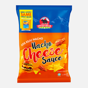 Image of Swiss Bear Nacho Cheese Sauce 1kg (12 packs per carton) from Supplybunny.com