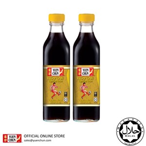 Image of YUEN CHUN Football Light Soy Sauce/Kicap Masin 375ml/bottle (2 bottles per bundle) (Sold per Bundle) from Supplybunny.com